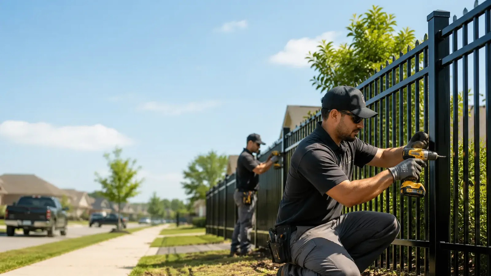 Metal Fence Installation in Kawkawlin, MI
